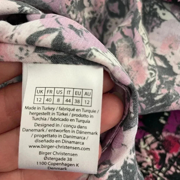 ROTATE by Birger Christensen floral Nancy mini dress - Picture 9 of 13